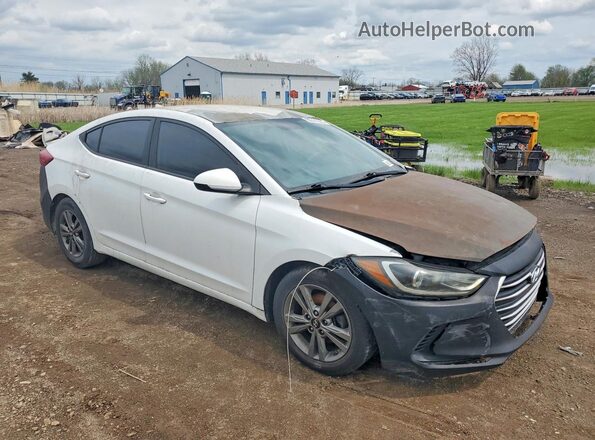 5NPD84LF0HH053099 2017 HYUNDAI ELANTRA White Delantero derecho