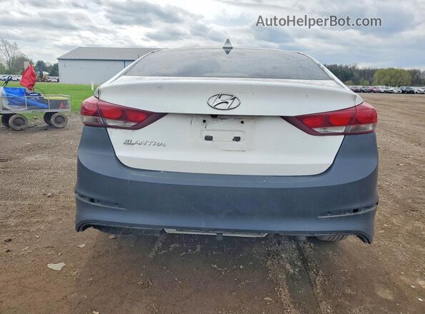 5NPD84LF0HH053099 2017 HYUNDAI ELANTRA White Vista trasera