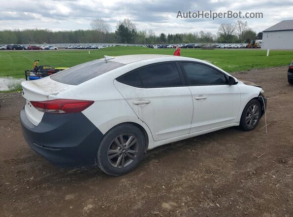5NPD84LF0HH053099 2017 HYUNDAI ELANTRA White Trasero derecho