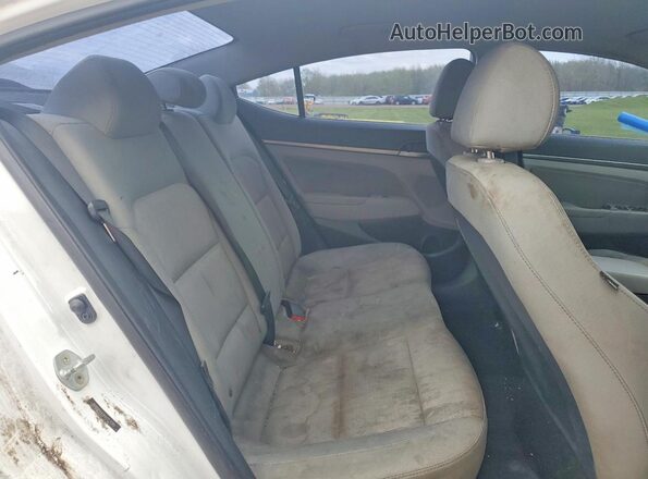 5NPD84LF0HH053099 2017 HYUNDAI ELANTRA White Vista de los asientos traseros