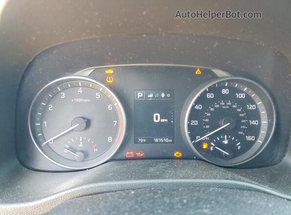 5NPD84LF0HH135656 2017 HYUNDAI ELANTRA Blue Սարքավորումների վահանակի տեսք