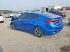 2018 Hyundai Elantra Sel Синий vin: 5NPD84LF0JH256581