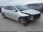 2018 Hyundai Elantra Sel Silver vin: 5NPD84LF0JH380110