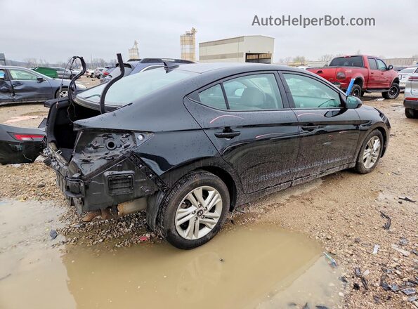 5NPD84LF0KH448455 2019 HYUNDAI ELANTRA Black Tył prawy