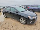 2019 Hyundai Elantra Sel Black vin: 5NPD84LF0KH448455
