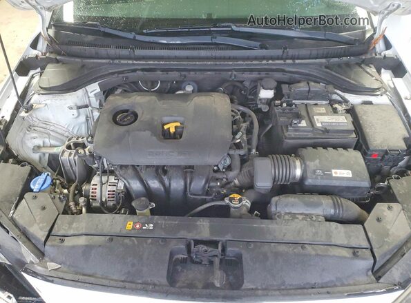 5NPD84LF0KH480368 2019 HYUNDAI ELANTRA Белый Вид задней части салона