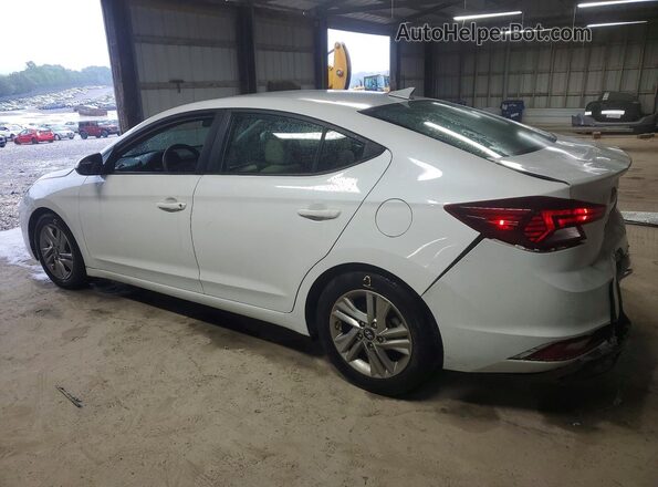 5NPD84LF0KH480368 2019 HYUNDAI ELANTRA Белый Задняя левая четверть