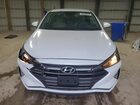 2019 Hyundai Elantra Sel Белый vin: 5NPD84LF0KH480368