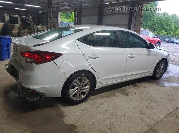 5NPD84LF0KH480368 2019 HYUNDAI ELANTRA Белый Задняя правая четверть