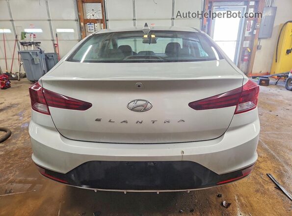5NPD84LF0LH500782 2020 HYUNDAI ELANTRA Silver Вид ззаду