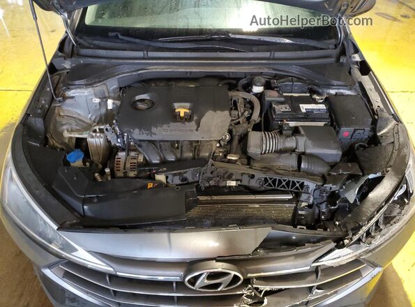 5NPD84LF0LH518702 2020 HYUNDAI ELANTRA Серый Панорамный вид салона 360°