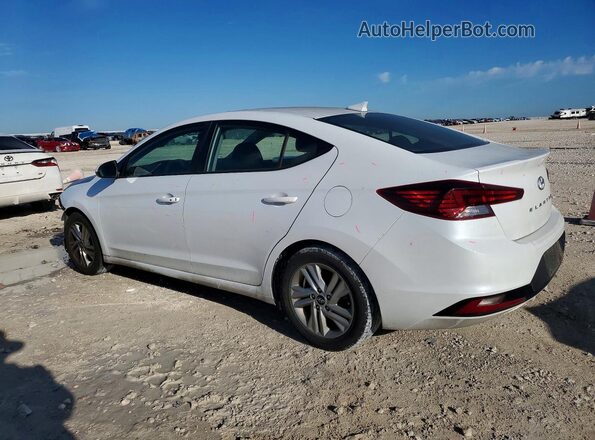 5NPD84LF0LH543129 2020 HYUNDAI ELANTRA White უკანა მარცხენა