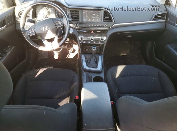 5NPD84LF0LH543129 2020 HYUNDAI ELANTRA White წინა პანელის ხედი