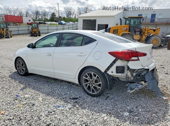 5NPD84LF0LH554101 2020 HYUNDAI ELANTRA Белый Задняя левая четверть