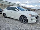 2020 Hyundai Elantra Limited Белый vin: 5NPD84LF0LH554101