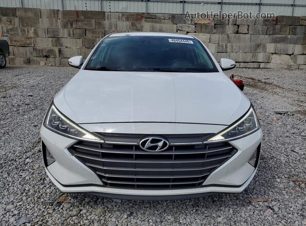5NPD84LF0LH554101 2020 HYUNDAI ELANTRA Белый Вид спереди