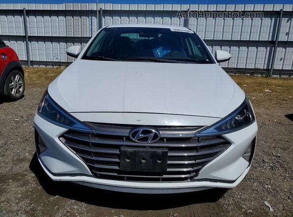 5NPD84LF0LH575482 2020 HYUNDAI ELANTRA White Вид спереду