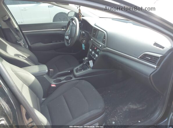 5NPD84LF0LH575885 2020 HYUNDAI ELANTRA Black Widok wnętrza z przodu