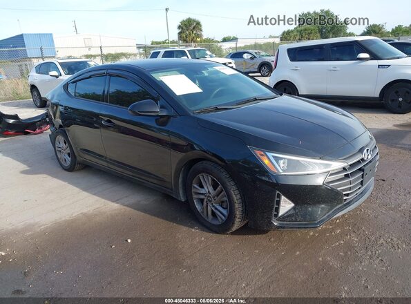 5NPD84LF0LH575885 2020 HYUNDAI ELANTRA Black Przód prawy