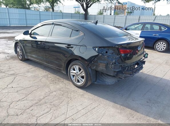 5NPD84LF0LH575885 2020 HYUNDAI ELANTRA Black Tył lewy