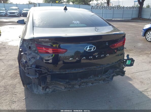 5NPD84LF0LH575885 2020 HYUNDAI ELANTRA Black Widok z przodu
