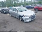 2020 Hyundai Elantra Sel Silver vin: 5NPD84LF0LH581380