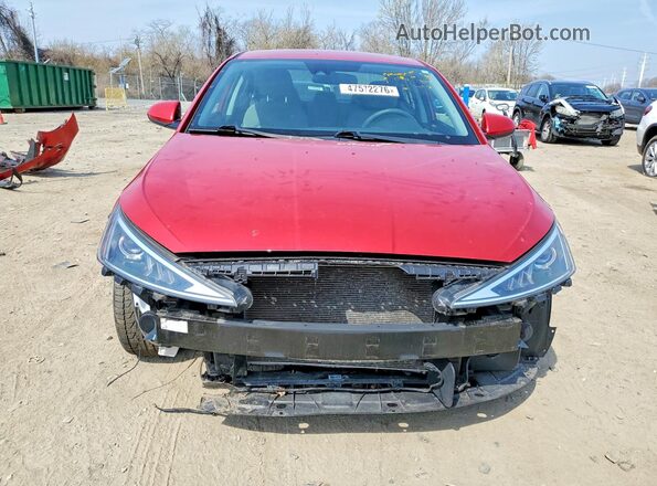 5NPD84LF0LH601403 2020 HYUNDAI ELANTRA Red Vista frontal