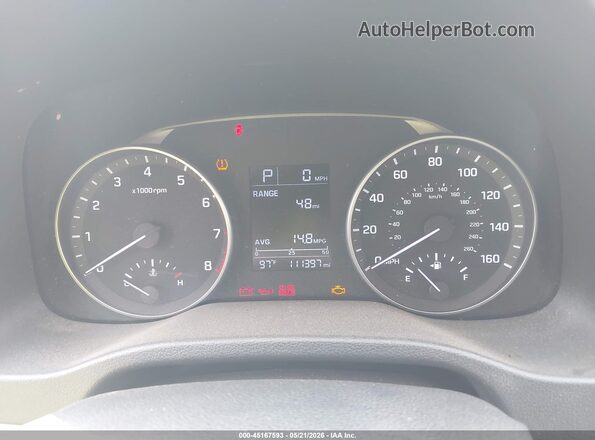5NPD84LF1HH002579 2017 HYUNDAI ELANTRA Синий Вид задних сидений