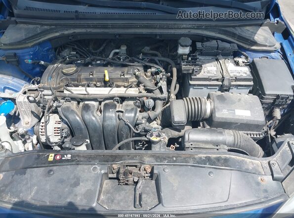 5NPD84LF1HH002579 2017 HYUNDAI ELANTRA Синий Вид сзади