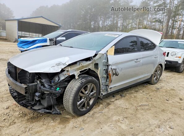 5NPD84LF1HH012612 2017 HYUNDAI ELANTRA Серебряный Передняя левая четверть