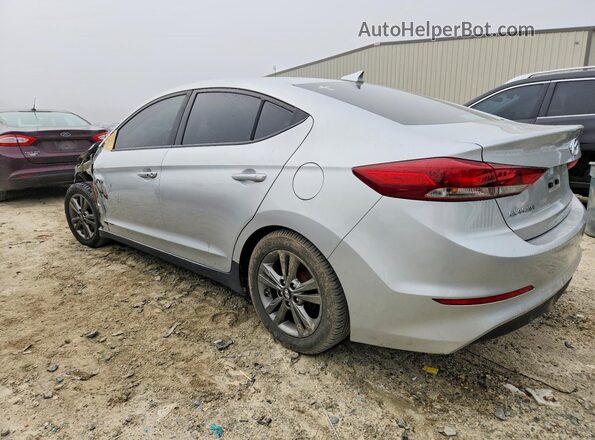 5NPD84LF1HH012612 2017 HYUNDAI ELANTRA Серебряный Задняя левая четверть