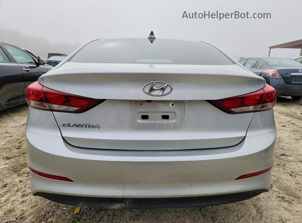 5NPD84LF1HH012612 2017 HYUNDAI ELANTRA Серебряный Вид сзади