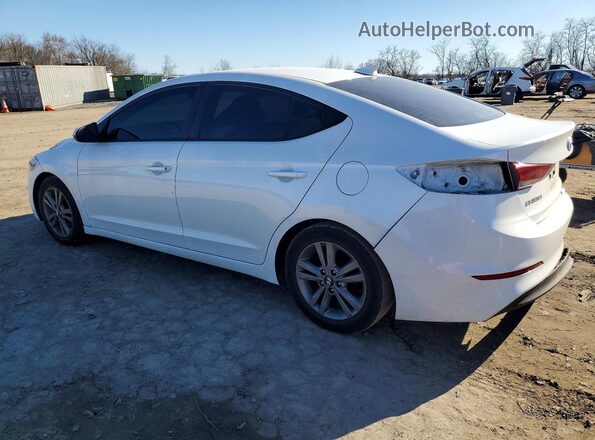 5NPD84LF1HH120499 2017 HYUNDAI ELANTRA White Trasero izquierdo