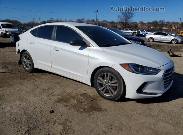 5NPD84LF1HH120499 2017 HYUNDAI ELANTRA White Delantero derecho