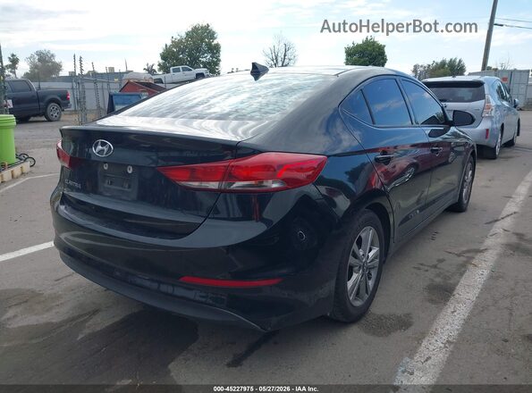 5NPD84LF1HH159870 2017 HYUNDAI ELANTRA Черный Задняя правая четверть