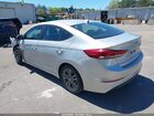 2018 Hyundai Elantra Sel Серебряный vin: 5NPD84LF1JH239871