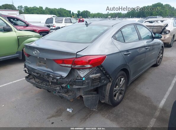 5NPD84LF1JH361842 2018 HYUNDAI ELANTRA Серый Задняя правая четверть