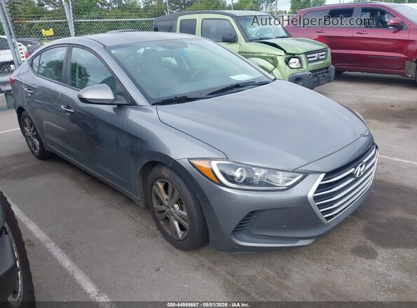 5NPD84LF1JH361842 2018 HYUNDAI ELANTRA Серый Панорамный вид салона 360°
