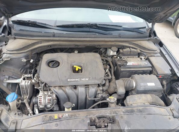 5NPD84LF1JH361842 2018 HYUNDAI ELANTRA Серый Вид сзади