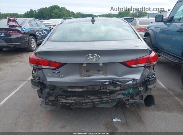 5NPD84LF1JH361842 2018 HYUNDAI ELANTRA Серый 