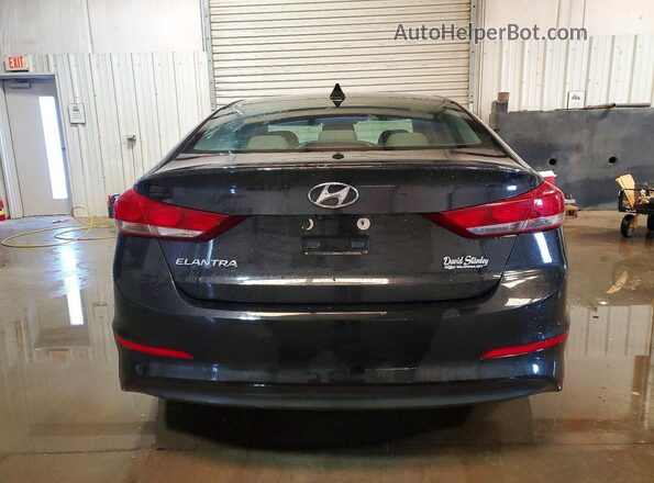 5NPD84LF1JH377832 2018 HYUNDAI ELANTRA Черный Вид сзади