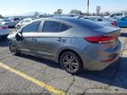 2018 Hyundai Elantra Sel Gray vin: 5NPD84LF1JH384487