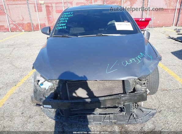 5NPD84LF1JH384487 2018 HYUNDAI ELANTRA Gray Вид спереду