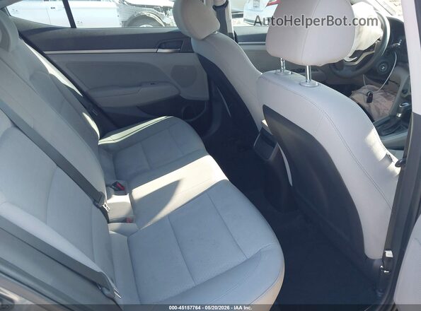 5NPD84LF1JH384487 2018 HYUNDAI ELANTRA Gray Вид наклейки з VIN-кодом