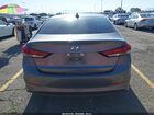2018 Hyundai Elantra Sel Gray vin: 5NPD84LF1JH384487