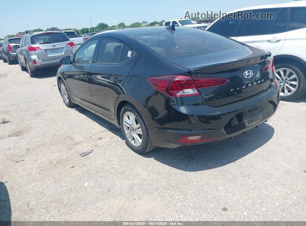 5NPD84LF1KH403668 2019 HYUNDAI ELANTRA Черный Задняя левая четверть