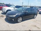 2019 Hyundai Elantra Sel Черный vin: 5NPD84LF1KH403668