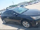 2019 Hyundai Elantra Sel Черный vin: 5NPD84LF1KH403668