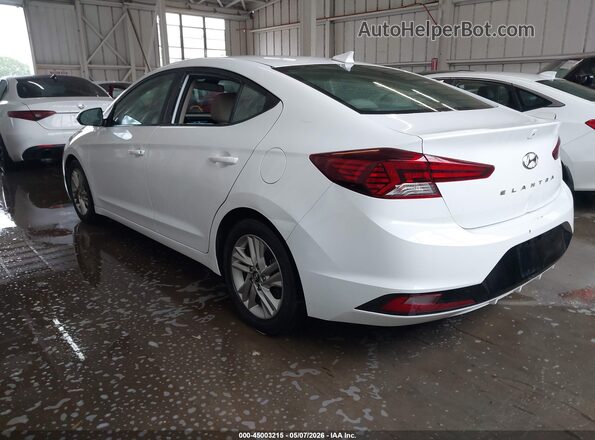 5NPD84LF1KH423614 2019 HYUNDAI ELANTRA Белый Задняя левая четверть
