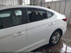 2019 Hyundai Elantra Sel Белый vin: 5NPD84LF1KH423614